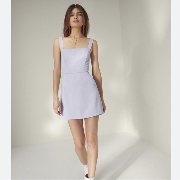 ARITZIA WILFRED Ecoulement Dress Lilac Fog 4 - Picture 2 of 15